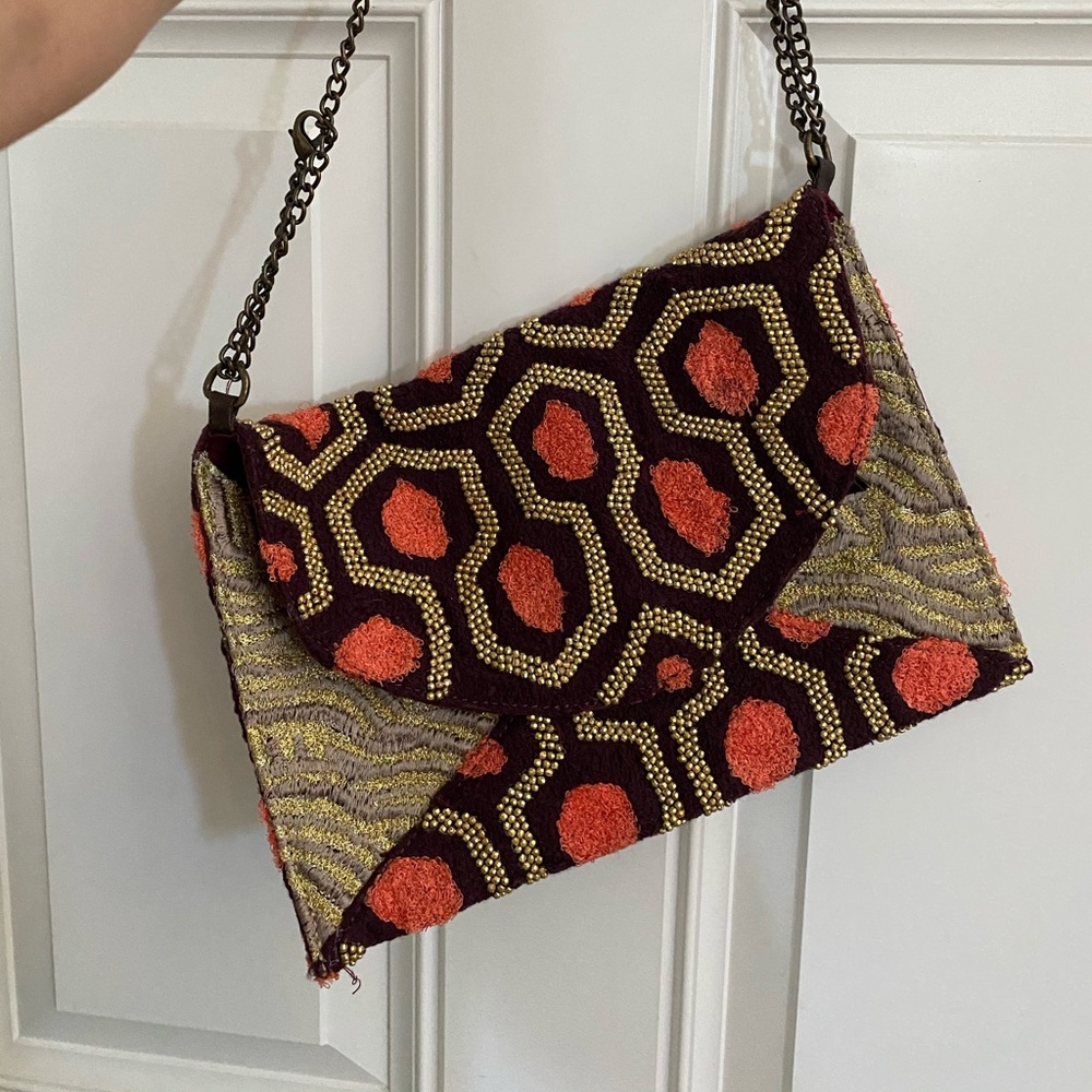 Anthropologie beaded bag